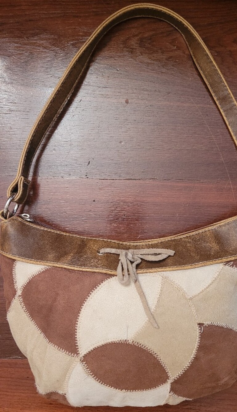 Free With $25 Purchase Faux Suede Womens Casual Shoulder Bag